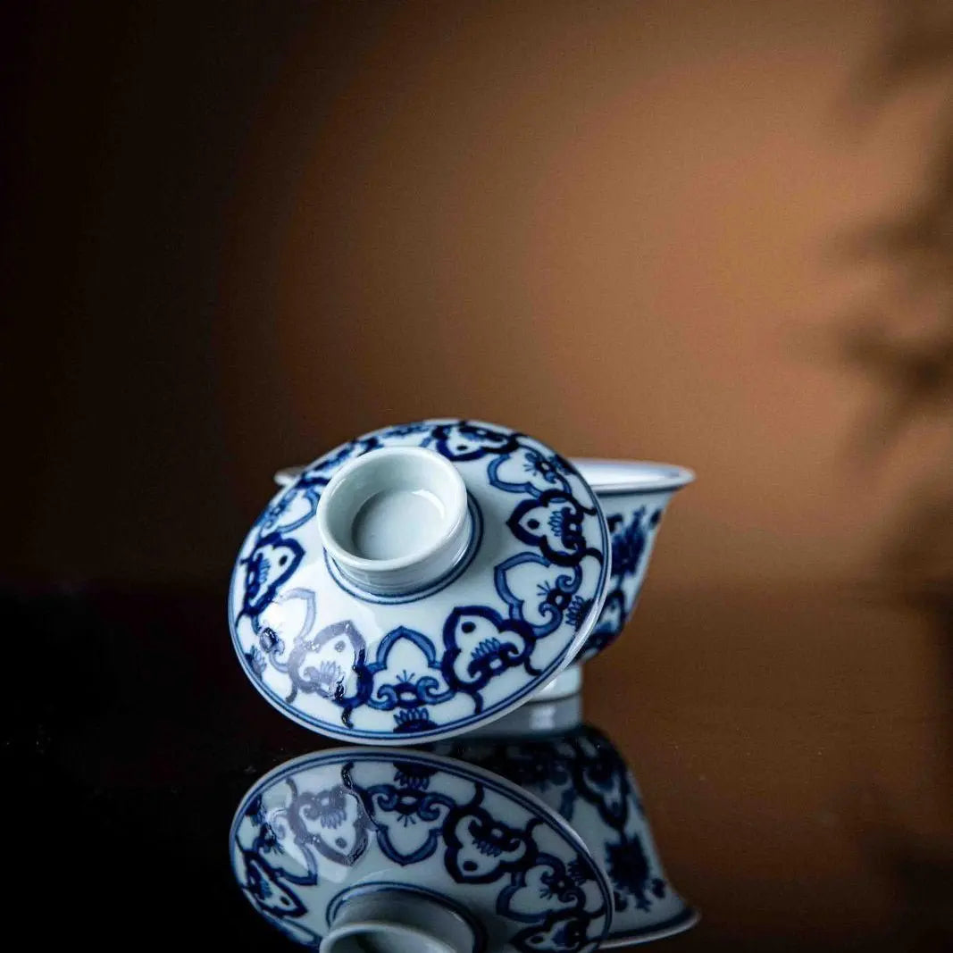Chan Zhi Ru Yi 125cc - Jing De Zhen Porcelain Gaiwan zycschina