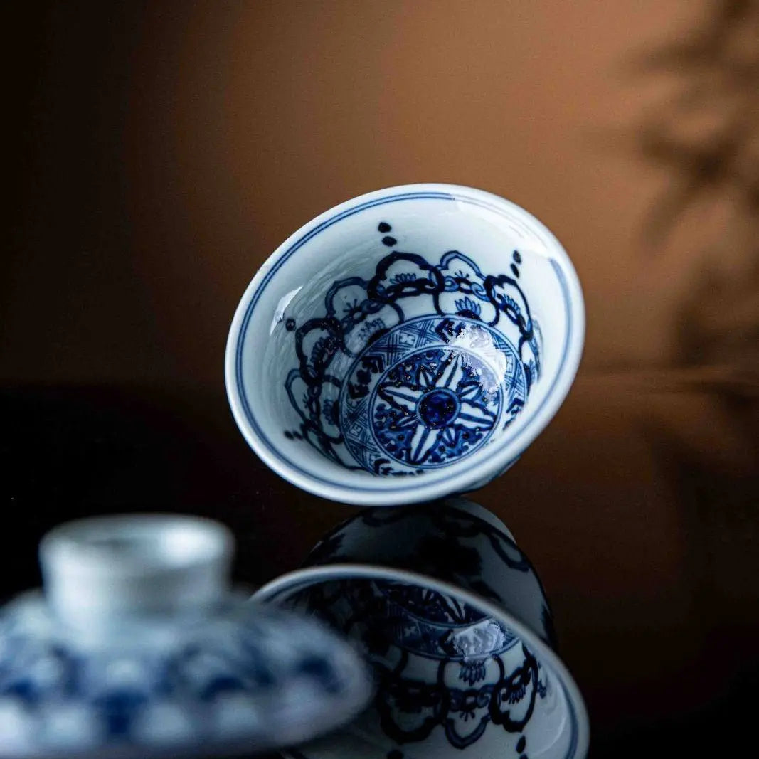 Chan Zhi Ru Yi 125cc - Jing De Zhen Porcelain Gaiwan zycschina