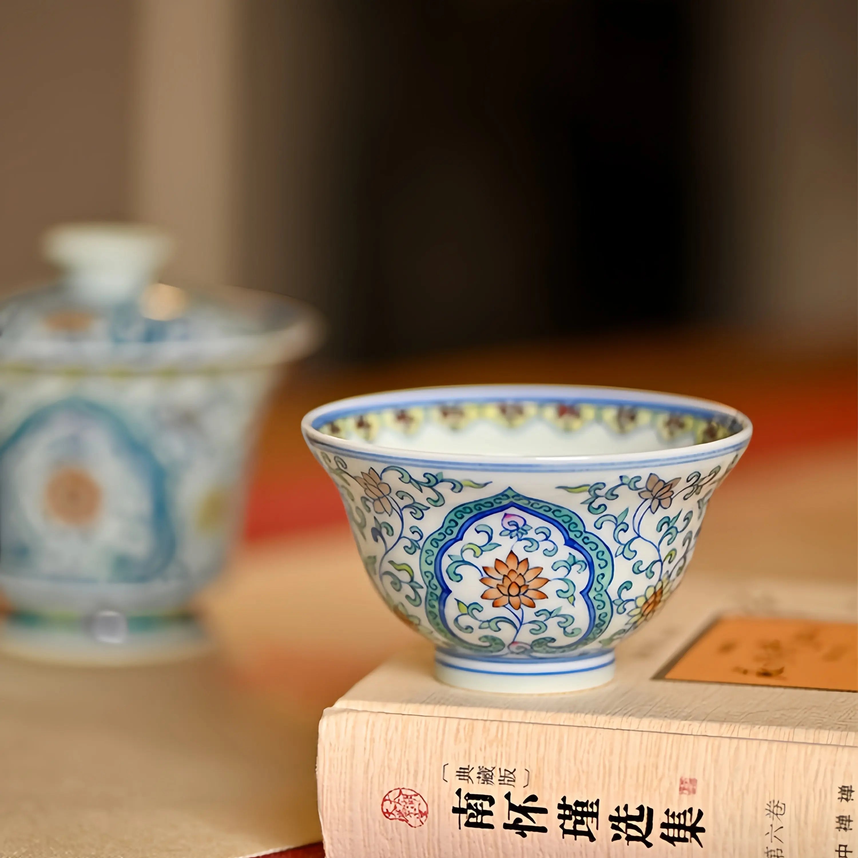Chan Zhi Ru Yi 160cc - Jing De Zhen Porcelain Gaiwan zycschina