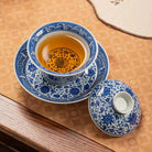 Chan Zhi Wen - Jing De Zhen Porcelain Gaiwan zycschina