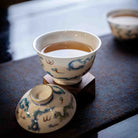 Chi Long 160cc - Jing De Zhen Porcelain Gaiwan zycschina