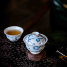 Chi Long 160cc - Jing De Zhen Porcelain Gaiwan zycschina