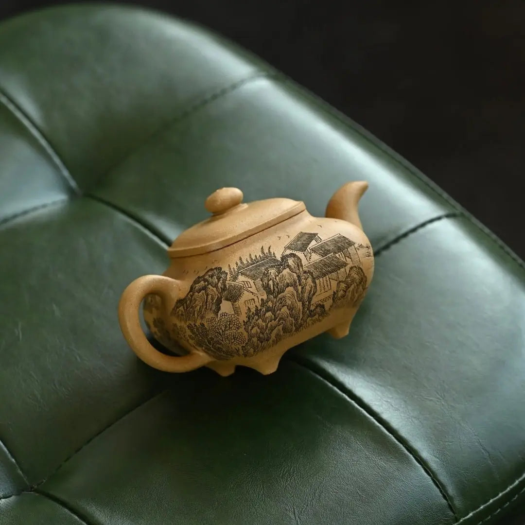 Chuan Lu 180cc - Yixing Handmade Teapot 江苏宜兴