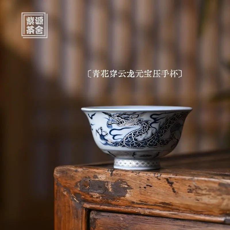 Chuan Yun Long 100cc - Jing De Zhen Porcelain Teacup zycschina
