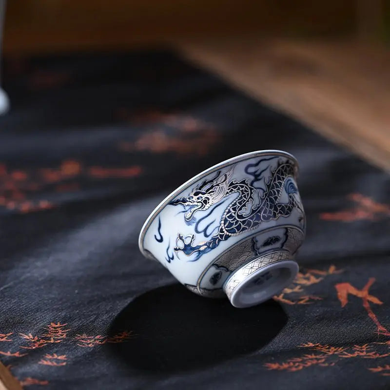 Chuan Yun Long 80cc - Jing De Zhen Porcelain Teacup zycschina