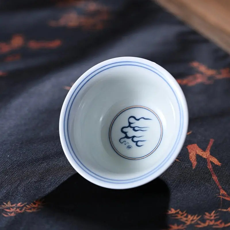 Chuan Yun Long 80cc - Jing De Zhen Porcelain Teacup zycschina