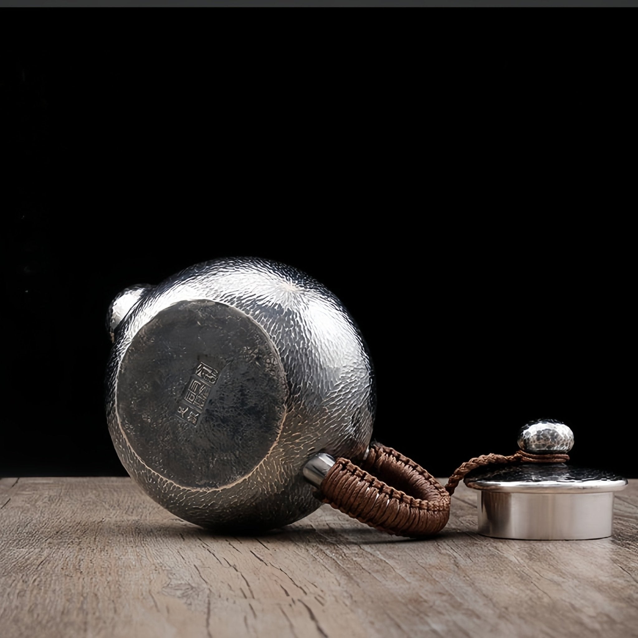 Chui Wen Mu Zhi 150cc - Handmade silver pot zycschina