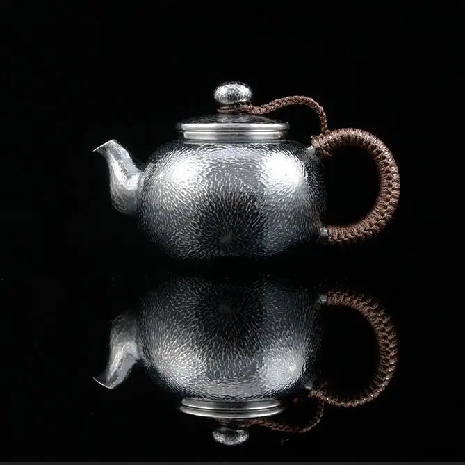 Chui Wen Mu Zhi 150cc - Handmade silver pot zycschina