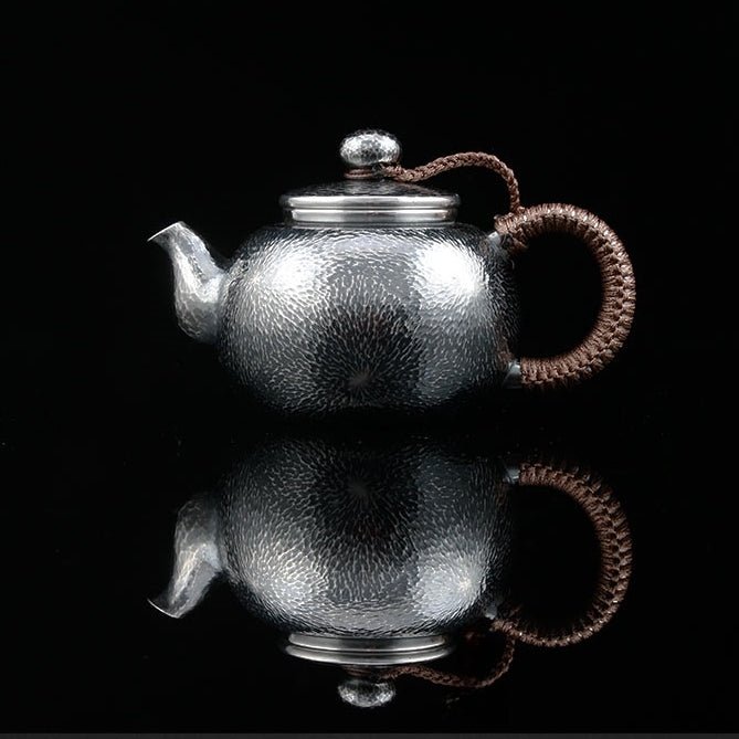 Chui Wen Mu Zhi 150cc - Handmade silver pot zycschina
