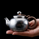 Chui Wen Mu Zhi 150cc - Handmade silver pot zycschina