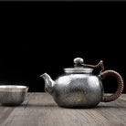 Chui Wen Mu Zhi 150cc - Handmade silver pot zycschina