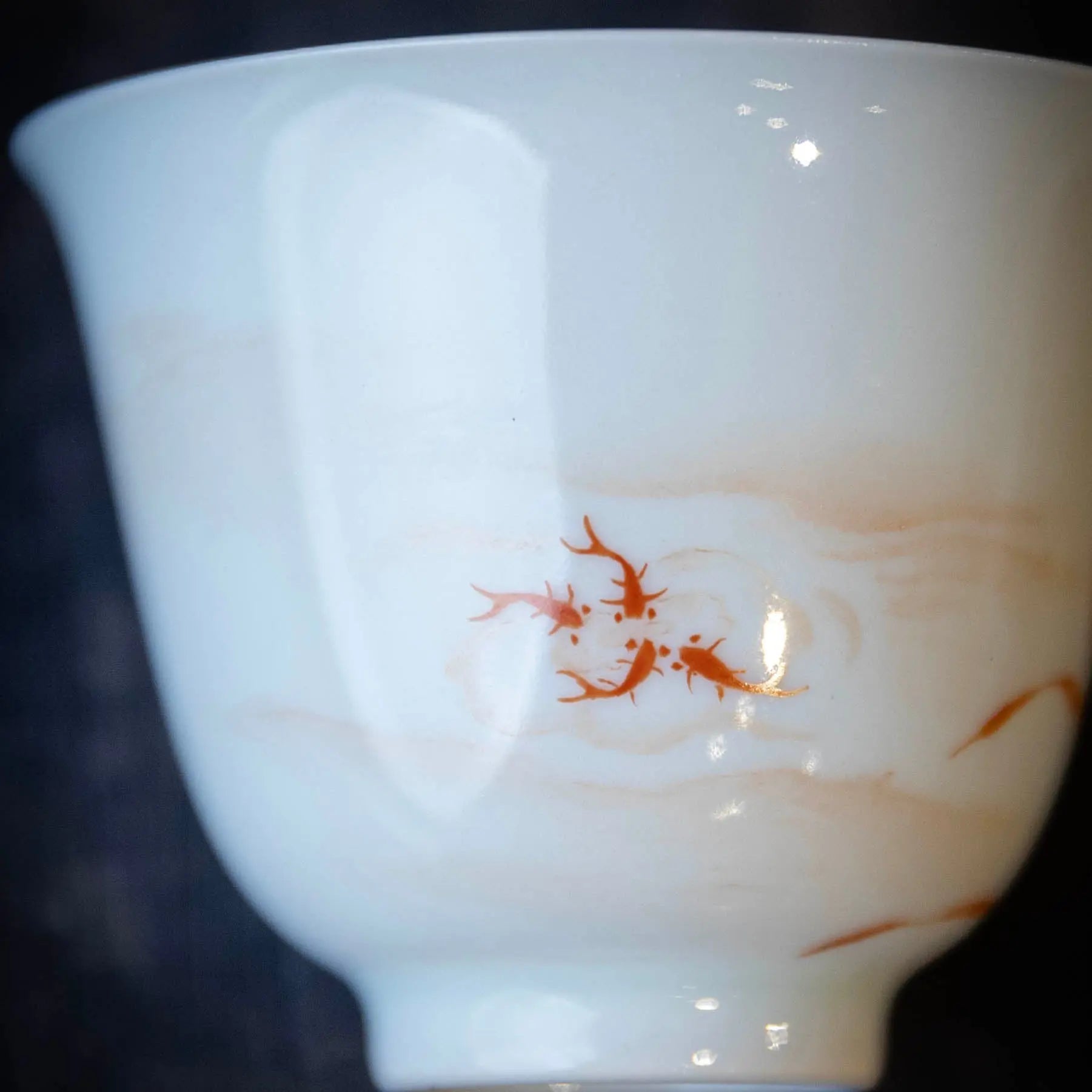 Cui Niao 100cc - Jing De Zhen Porcelain Gaiwan zycschina