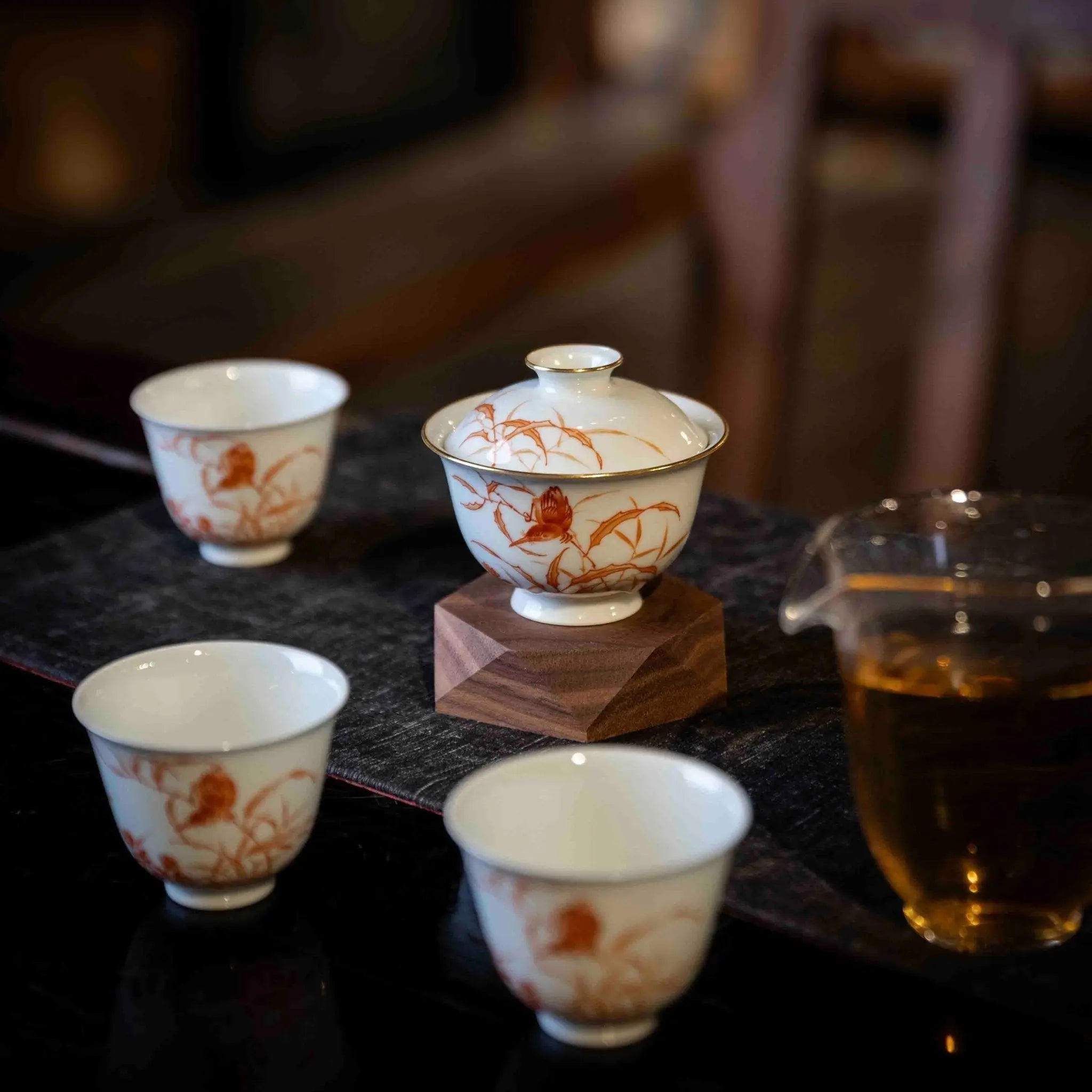 Cui Niao 100cc - Jing De Zhen Porcelain Gaiwan zycschina