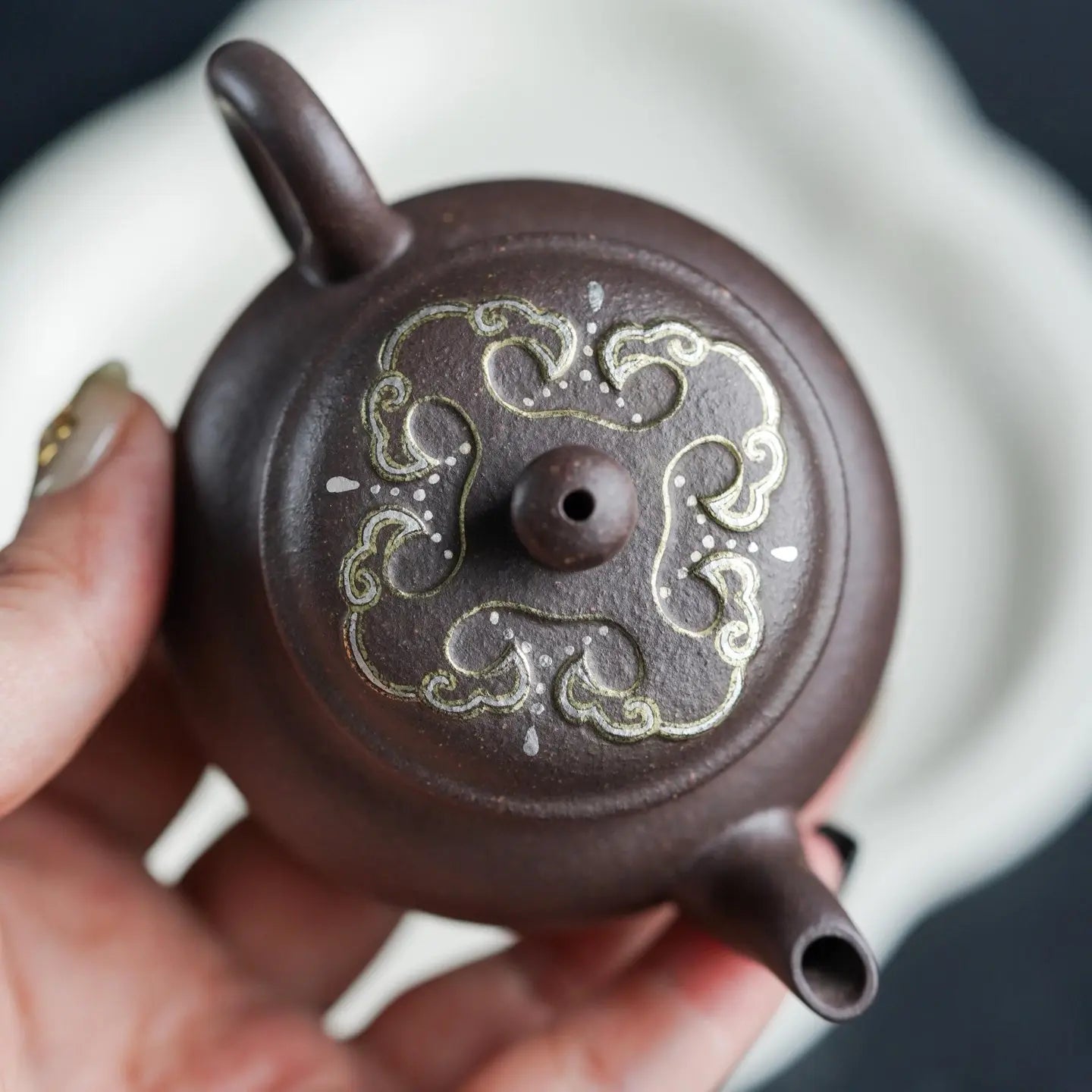 Da Bin Ru Yi 120cc - Yixing Handmade Teapot 江苏宜兴