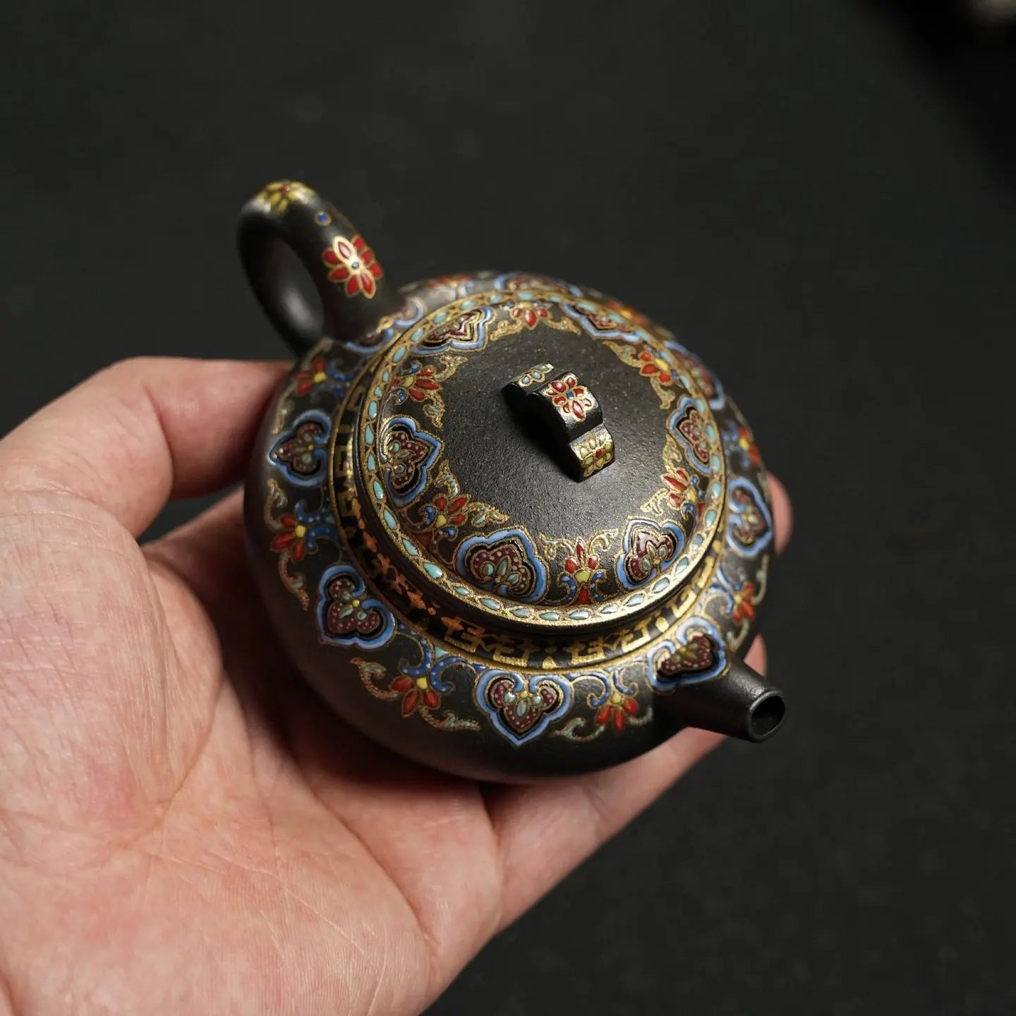 Da Bin Yun Qiao 120cc - Yixing Handmade Teapot 江苏宜兴