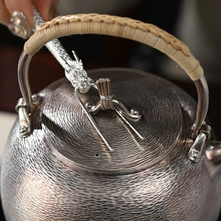 Da Fu Wan - Handmade silver pot zycschina