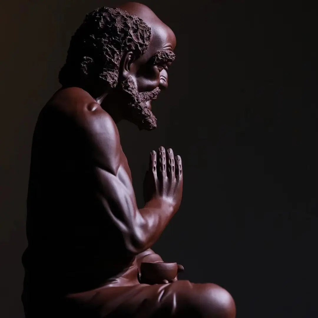 Da Mo Wu Chan - Zisha Sculpture 江苏宜兴
