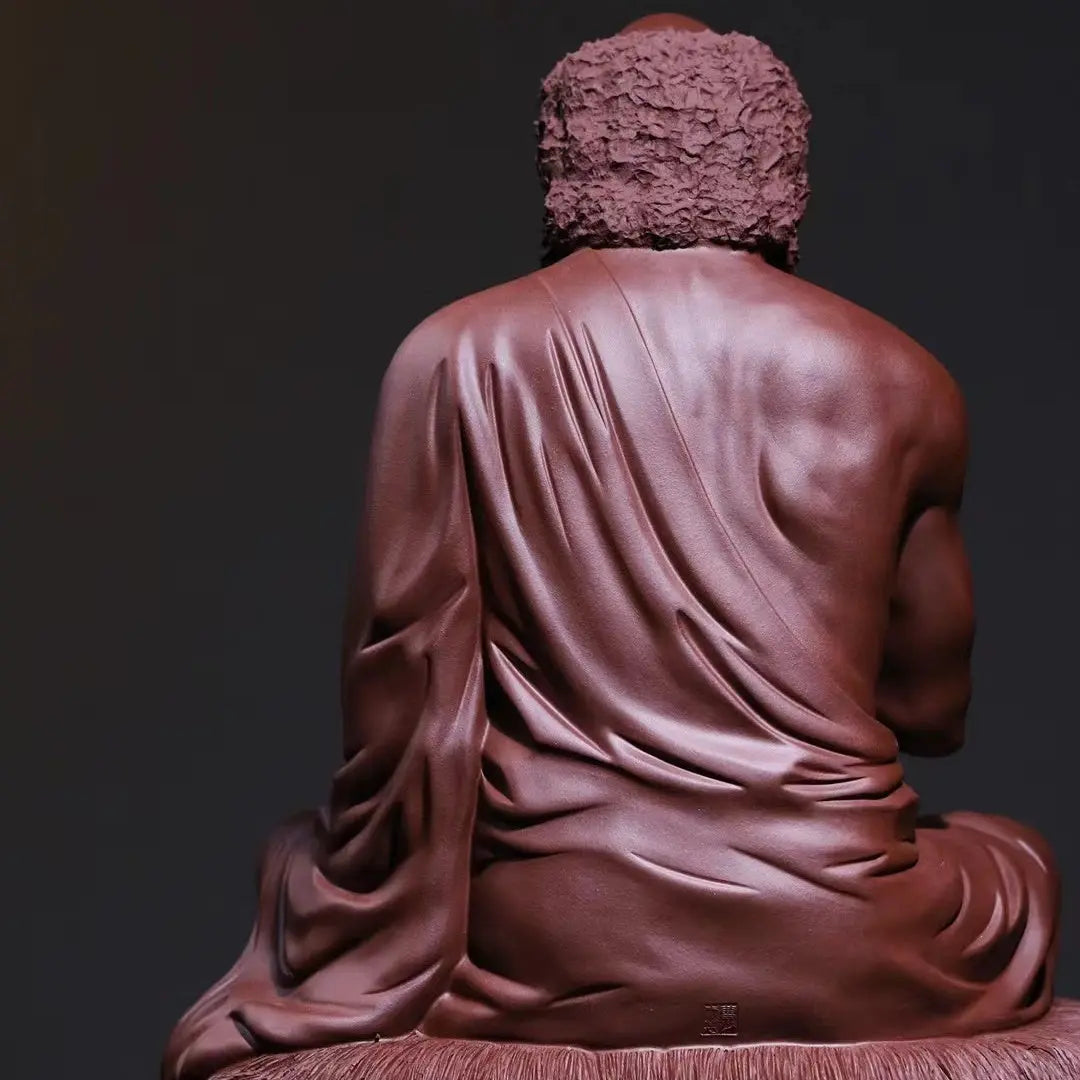 Da Mo Wu Chan - Zisha Sculpture 江苏宜兴