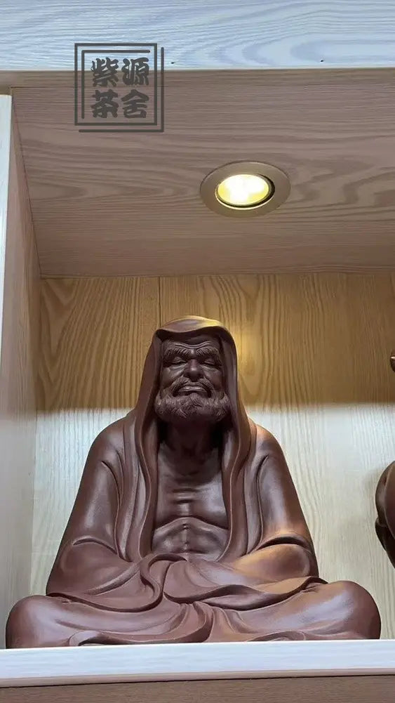 Da Mo Wu Dao - Zisha Sculpture 江苏宜兴