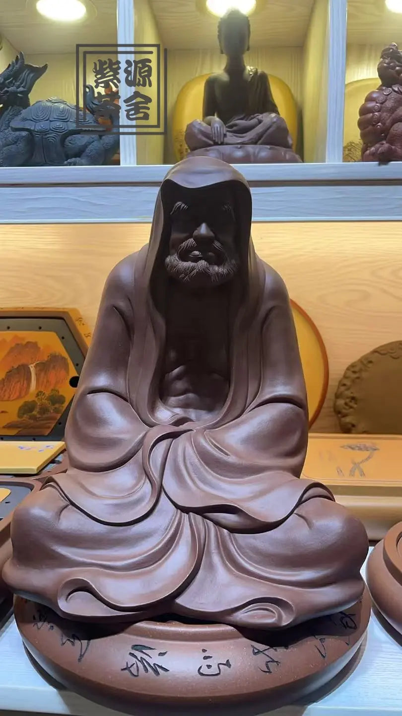 Da Mo Wu Dao - Zisha Sculpture 江苏宜兴