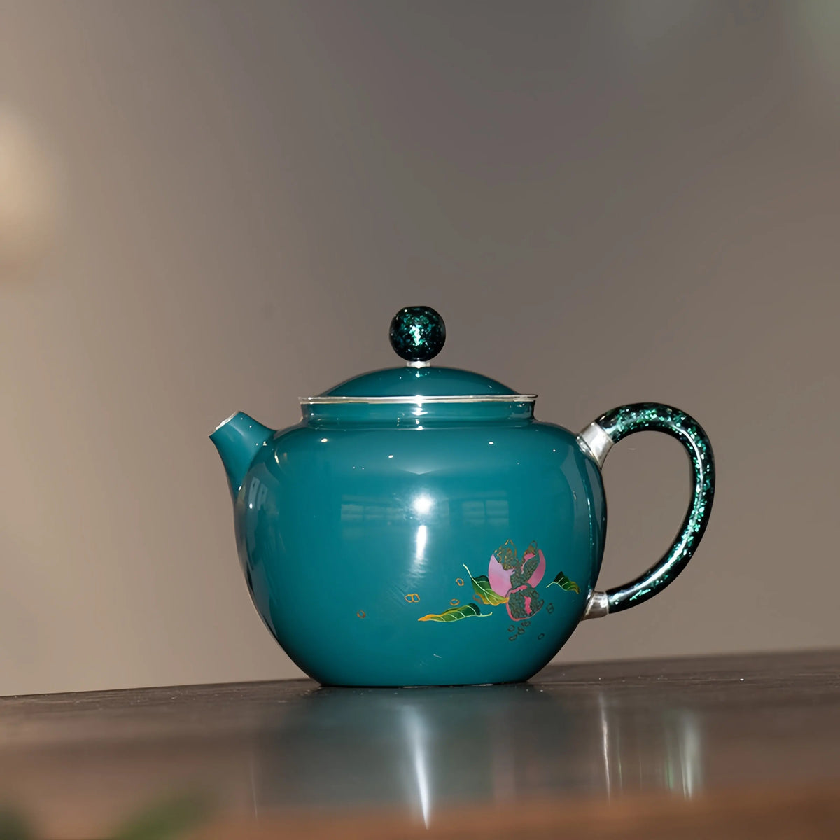 Da Qi Duo Zhi 200cc - Handmade silver pot zycschina