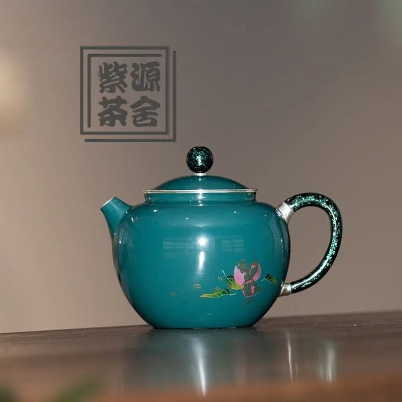 Da Qi Duo Zhi 200cc - Handmade silver pot zycschina
