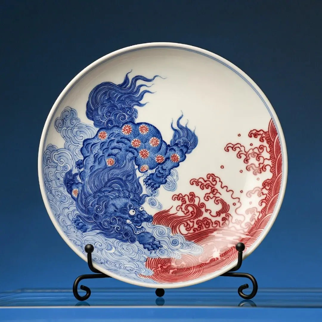 Dan Shi Hai Shui 160cc - Jing De Zhen Porcelain Gaiwan zycschina