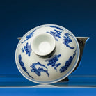 Dan Shi Hai Shui 160cc - Jing De Zhen Porcelain Gaiwan zycschina