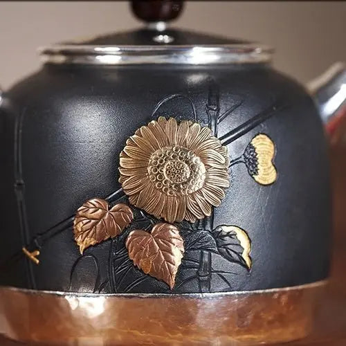De Zhong 150cc - Handmade silver pot zycschina