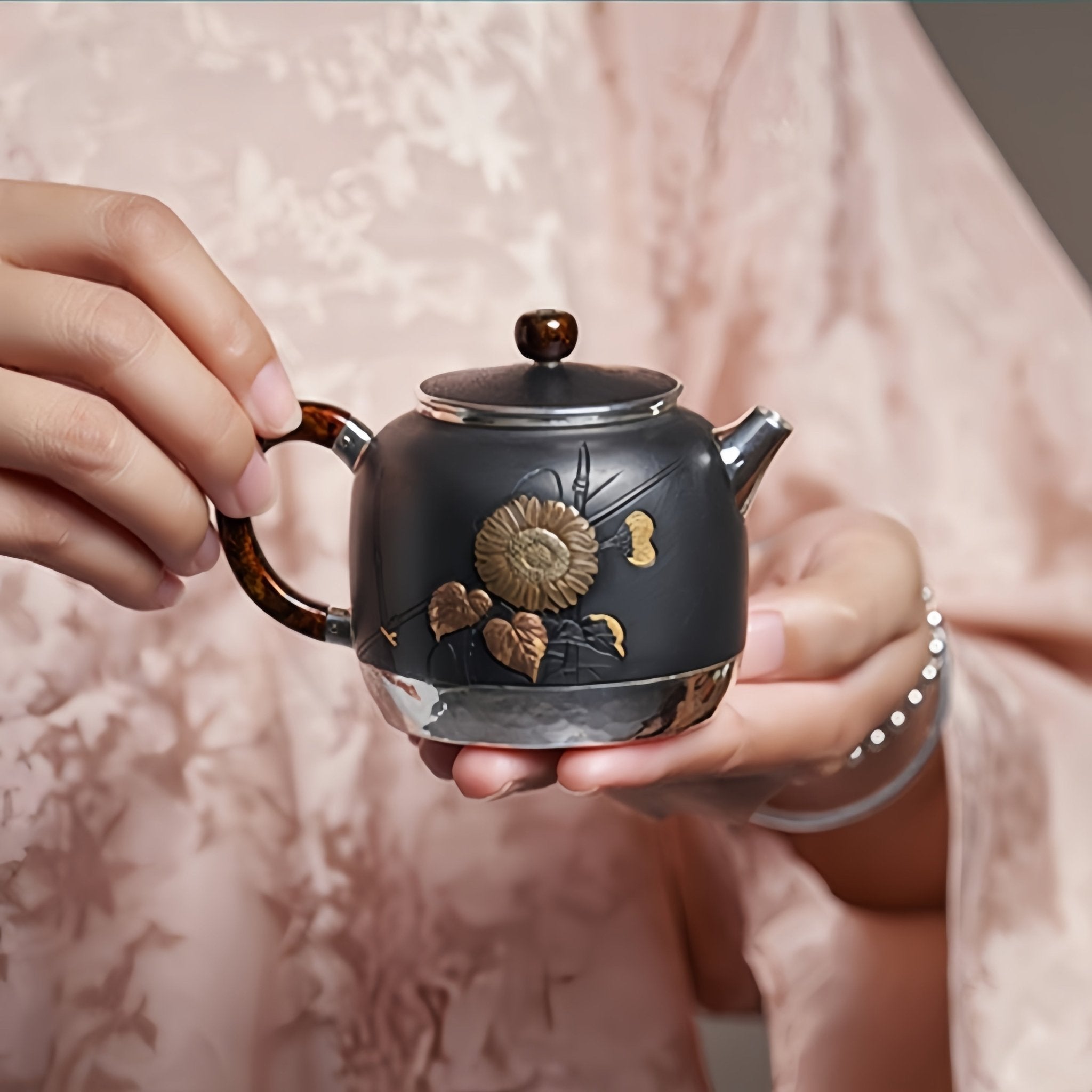 De Zhong 150cc - Handmade silver pot zycschina