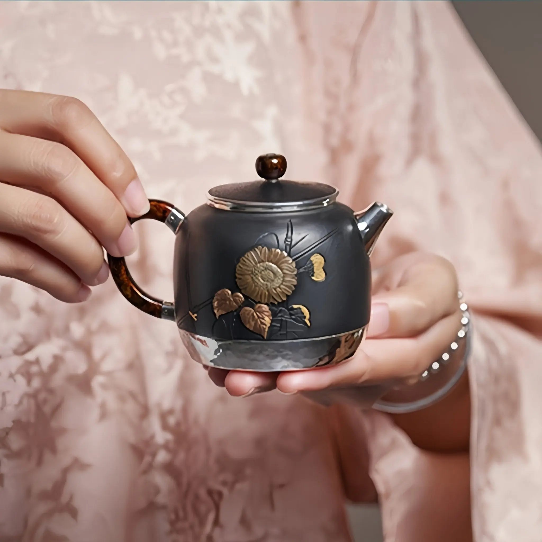 De Zhong 150cc - Handmade silver pot zycschina