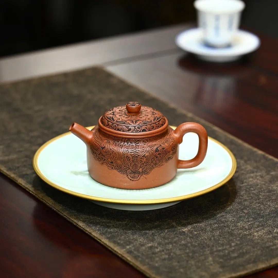 De Zhong 180cc - Yixing Handmade Teapot 江苏宜兴