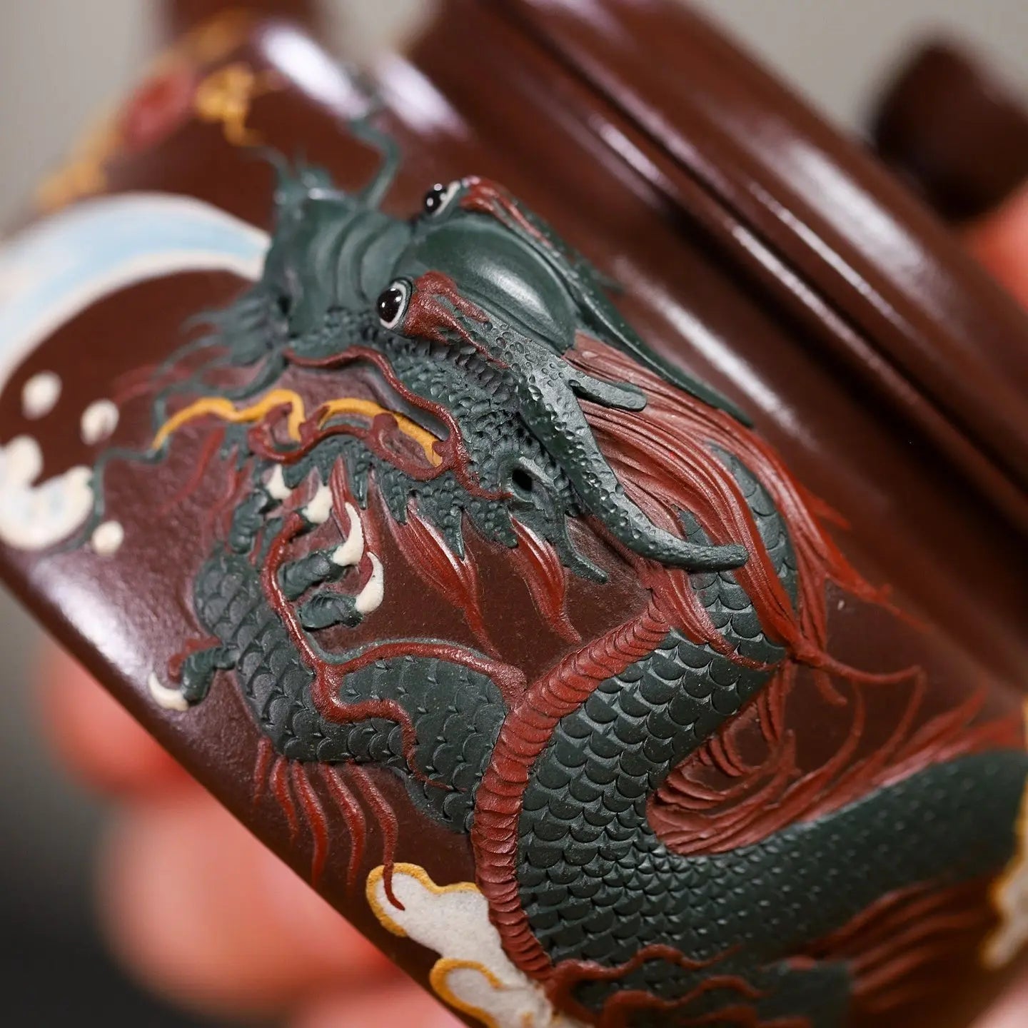 De Zhong 220cc - Yixing Handmade Teapot 江苏宜兴