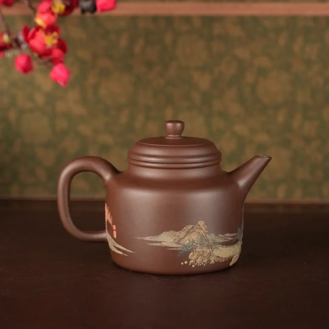 De Zhong 220cc - Yixing Handmade Teapot 江苏宜兴