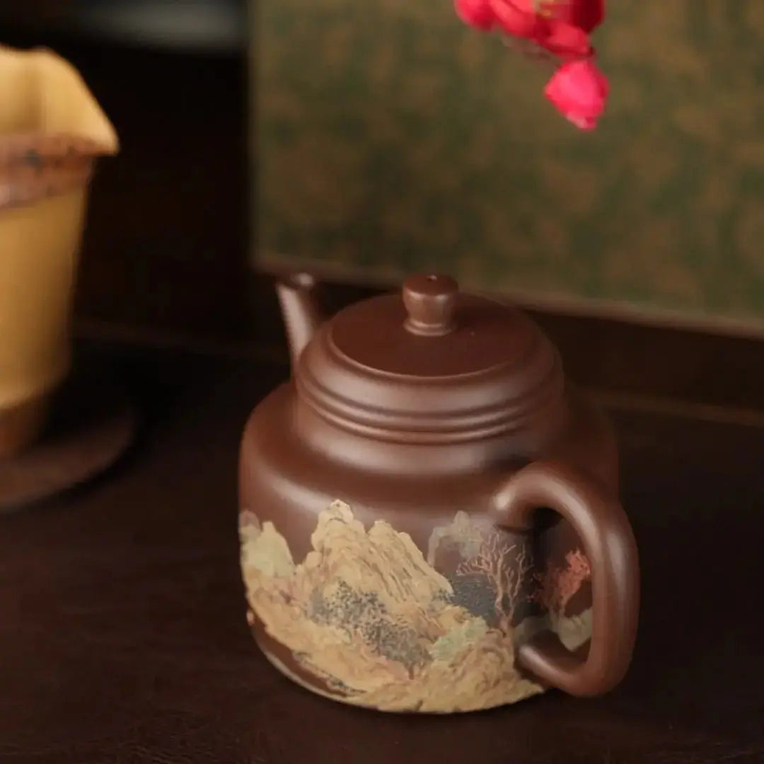 De Zhong 220cc - Yixing Handmade Teapot 江苏宜兴