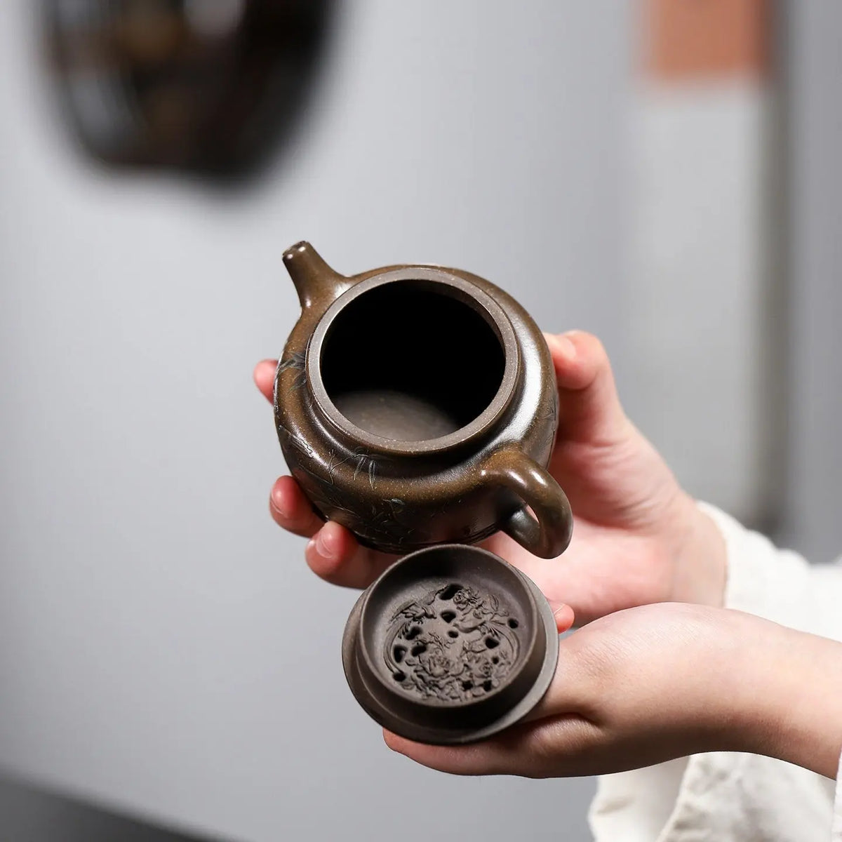 De Zhong Set 190cc - Yixing Handmade Teapot 江苏宜兴