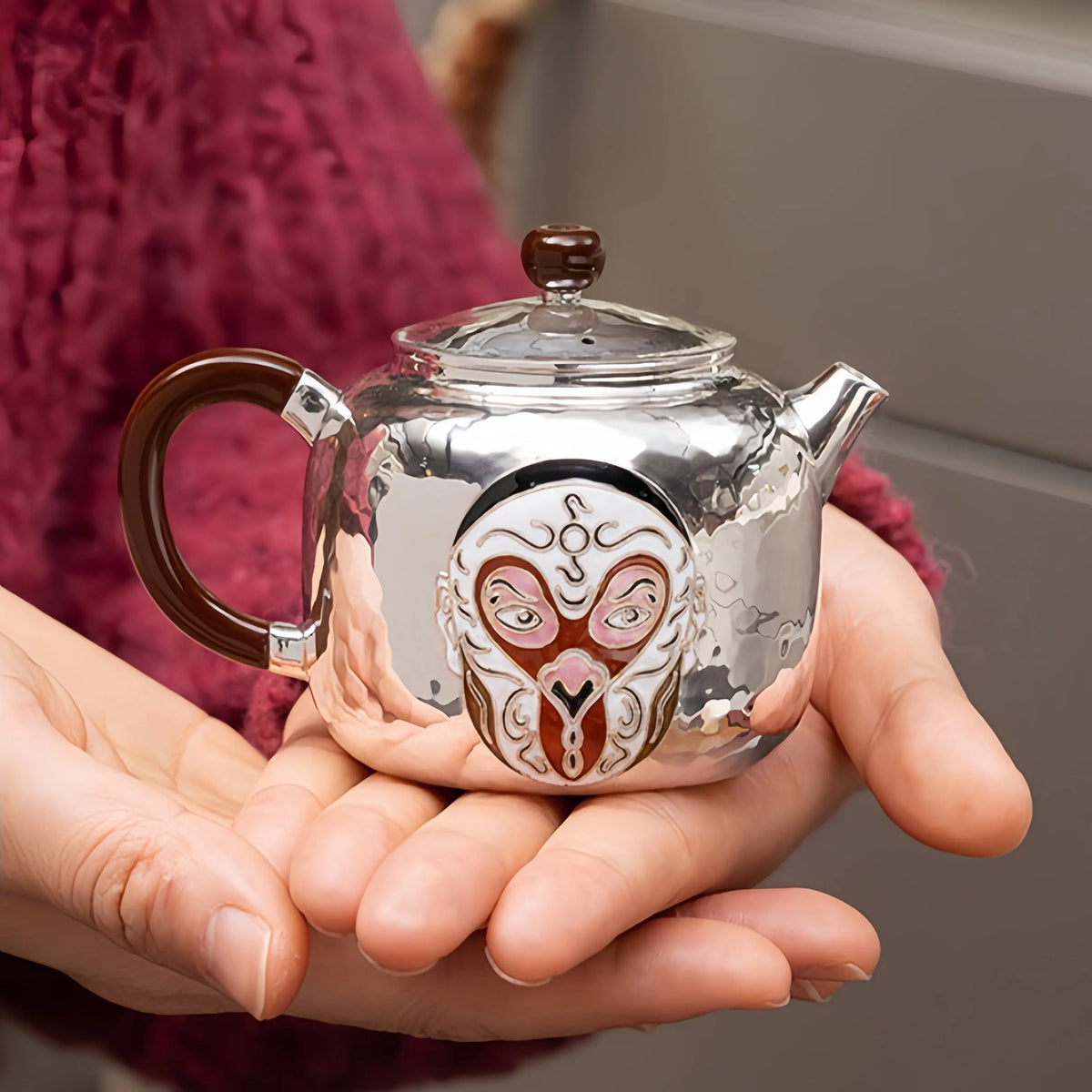 De Zhong Wu Kong 150cc - Handmade silver pot zycschina