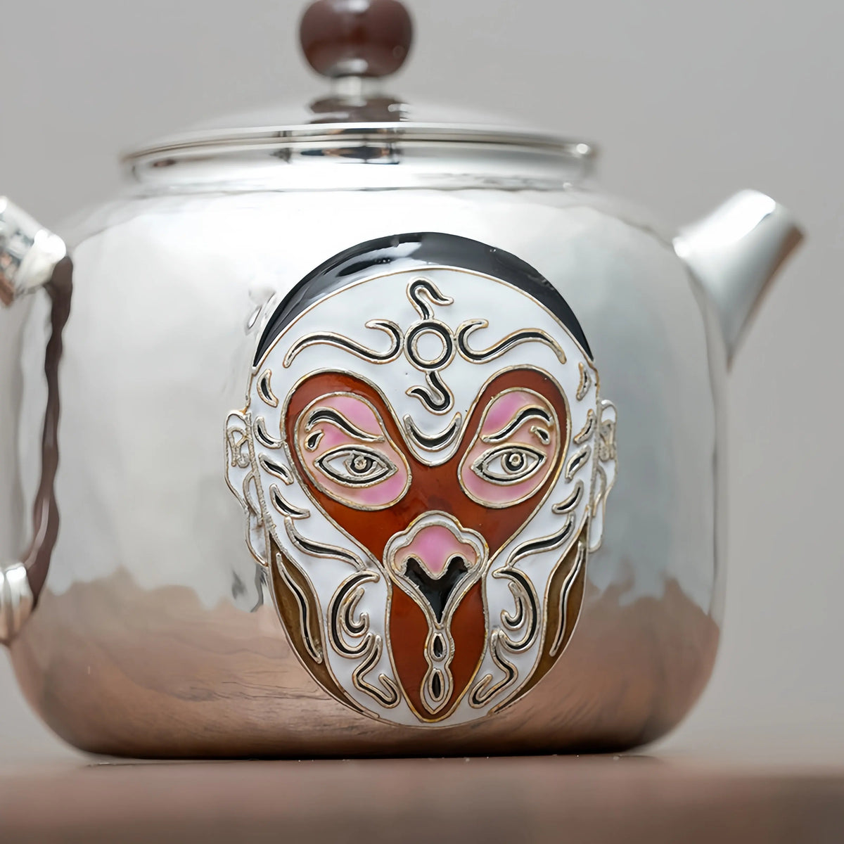 De Zhong Wu Kong 150cc - Handmade silver pot zycschina