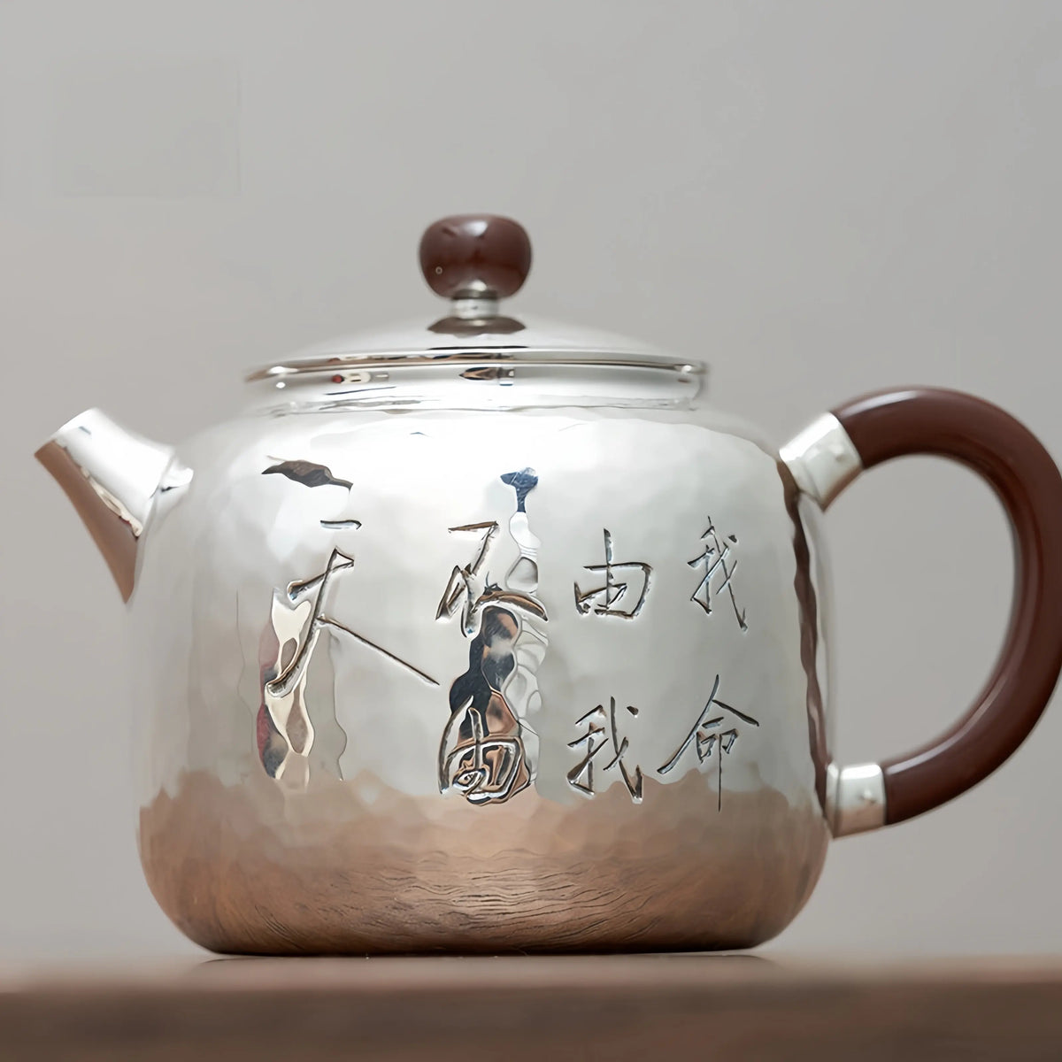 De Zhong Wu Kong 150cc - Handmade silver pot zycschina