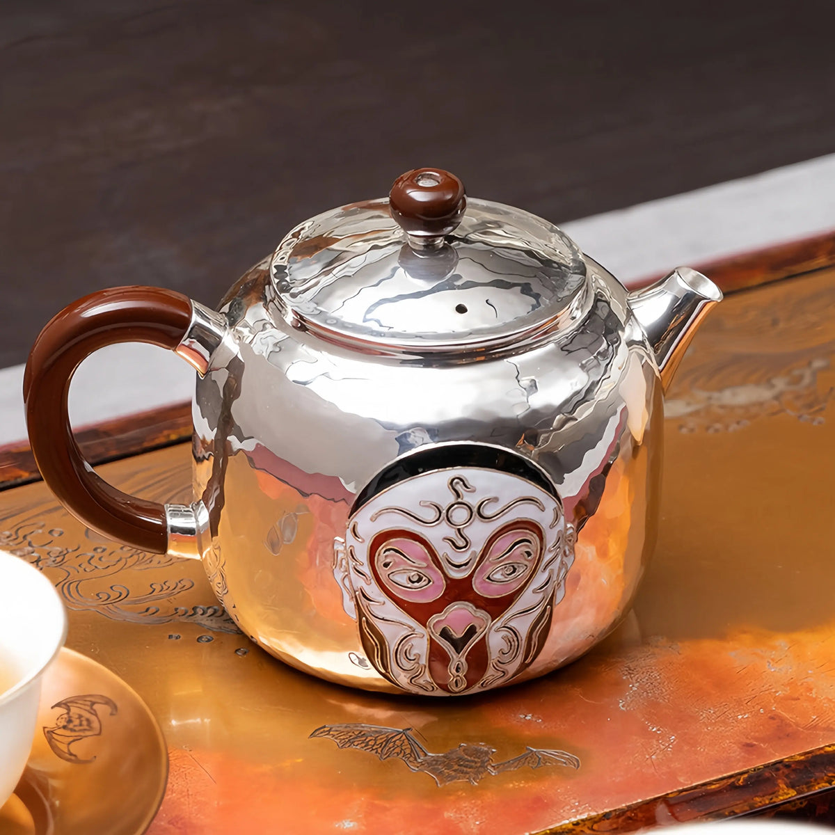 De Zhong Wu Kong 150cc - Handmade silver pot zycschina