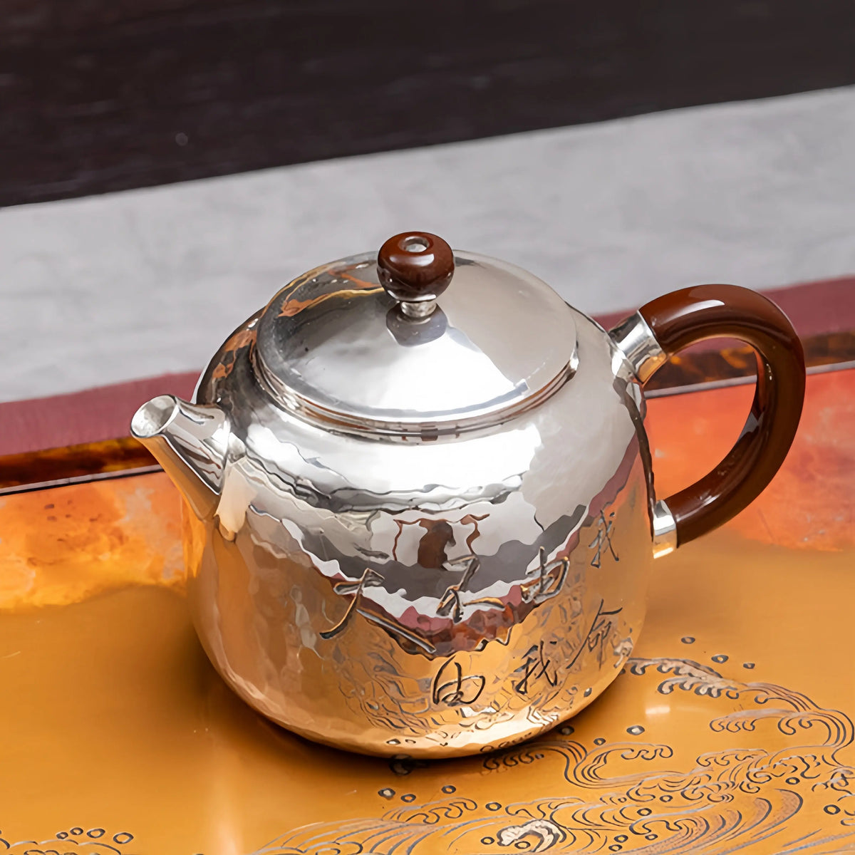 De Zhong Wu Kong 150cc - Handmade silver pot zycschina
