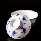 Die Lian Hua 100cc - Jing De Zhen Porcelain Gaiwan zycschina
