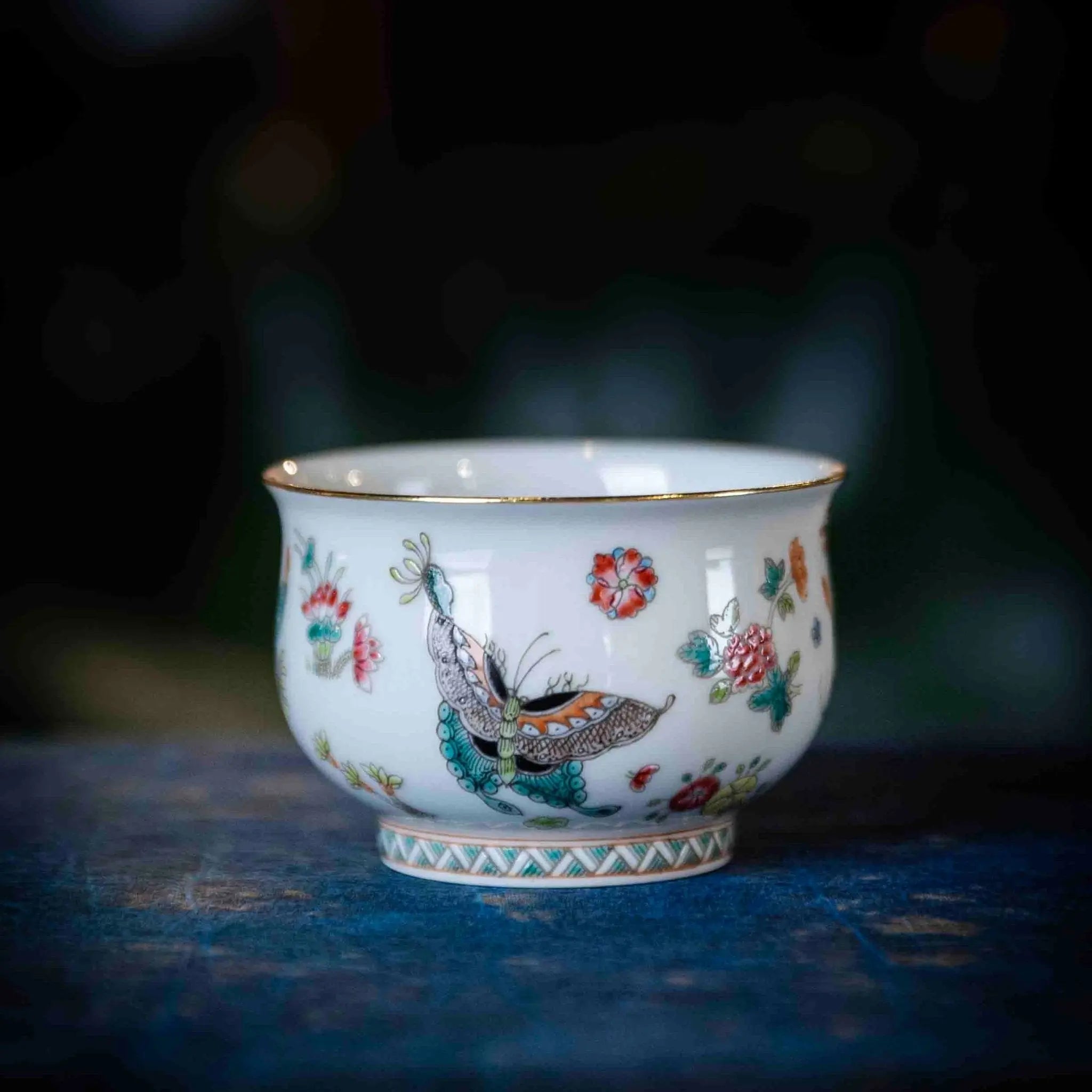Die Lian Hua 100cc - Jing De Zhen Porcelain Teacup zycschina