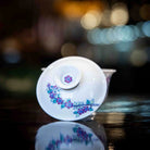 Die Lian Hua 110cc - Jing De Zhen Porcelain Gaiwan zycschina