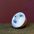 Die Lian Hua 120cc - Jing De Zhen Porcelain Gaiwan zycschina