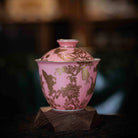 Die Lian Hua 130cc - Jing De Zhen Porcelain Gaiwan zycschina