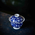 Die Lian Hua 140cc - Jing De Zhen Porcelain Gaiwan zycschina