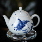 Die Lian Hua 180cc - Jing De Zhen Porcelain Teapot zycschina