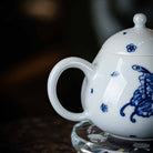 Die Lian Hua 180cc - Jing De Zhen Porcelain Teapot zycschina