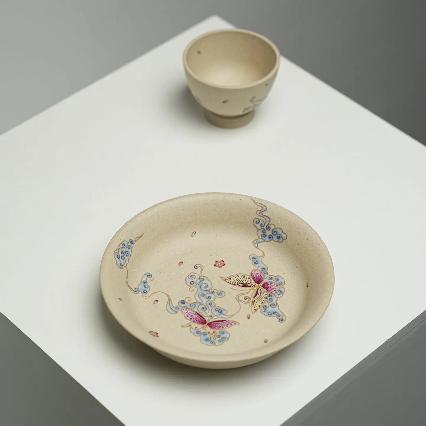 Die Lian Hua - Dry Bubble Tray 江苏宜兴